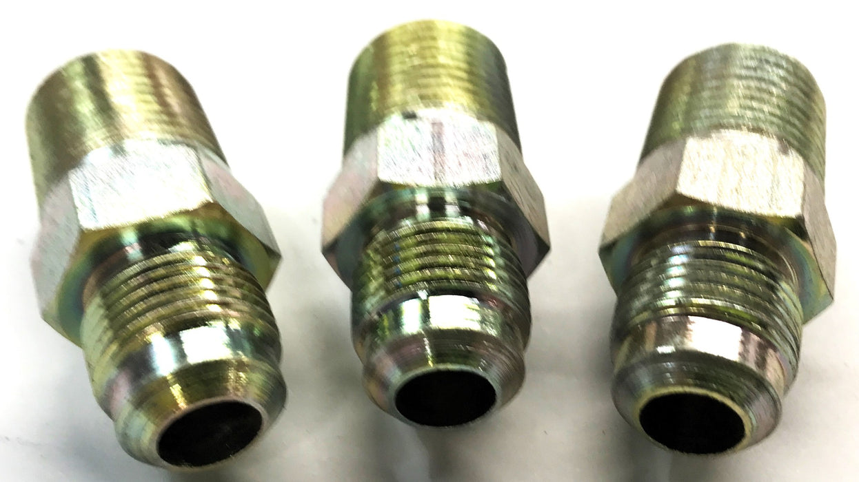 Unbranded Gas Fitting 3/8 x 23/40 [Lot Of 3] NOS