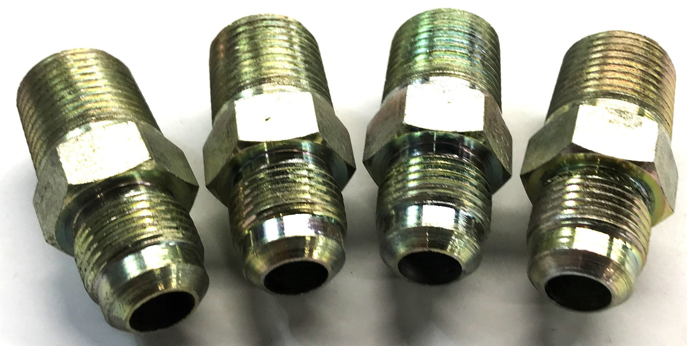 Unbranded Gas Fitting 3/8 x 23/40 [Lot Of 4] NOS