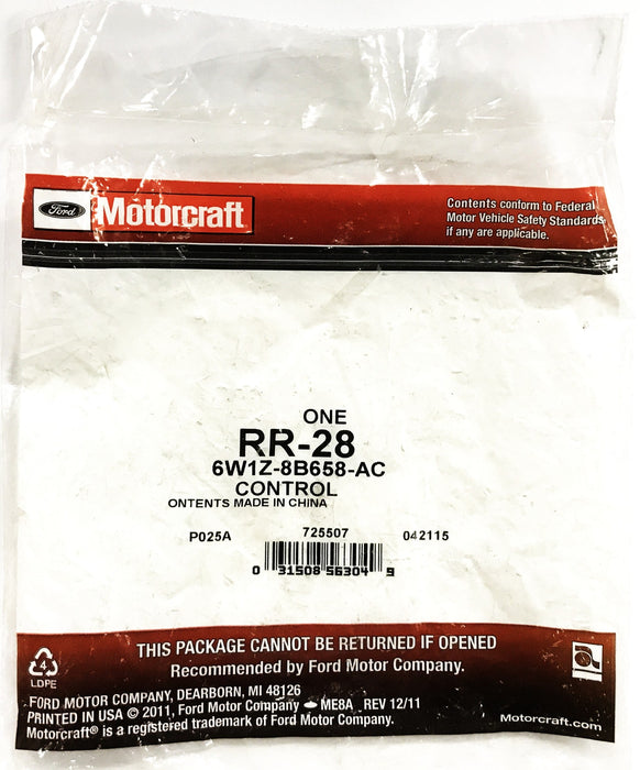 Motorcraft Ford Engine Cooling Fan Control Module RR-28