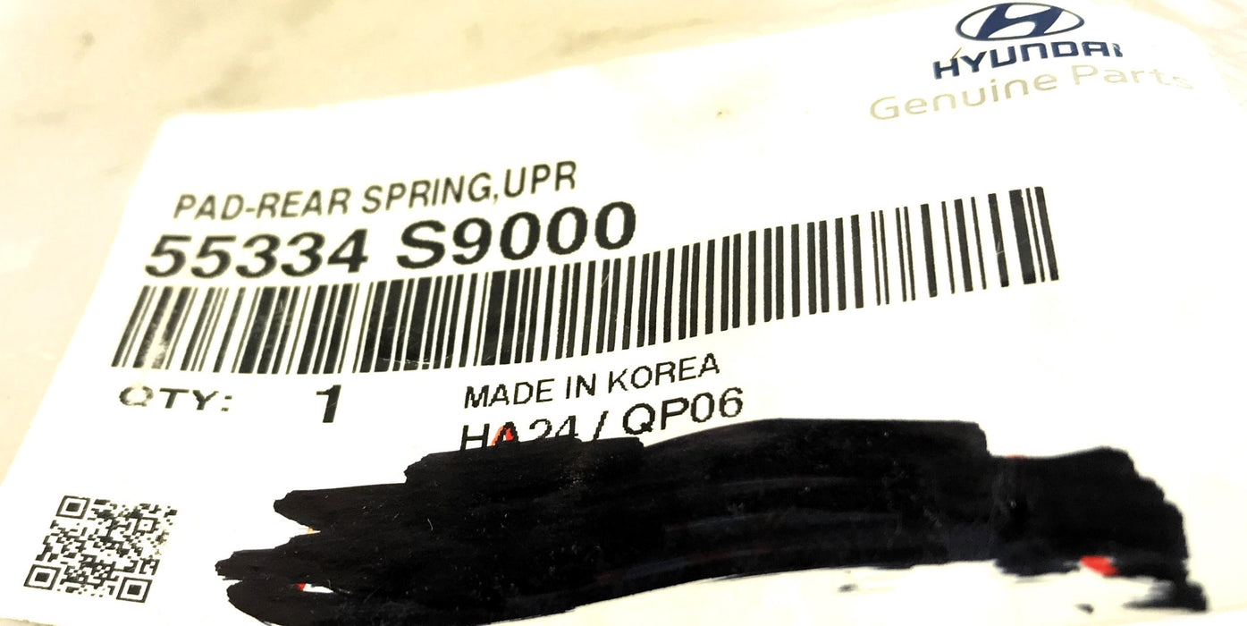 Hyundai Upper Suspension Coil Spring Pad 55334-S9000 NOS