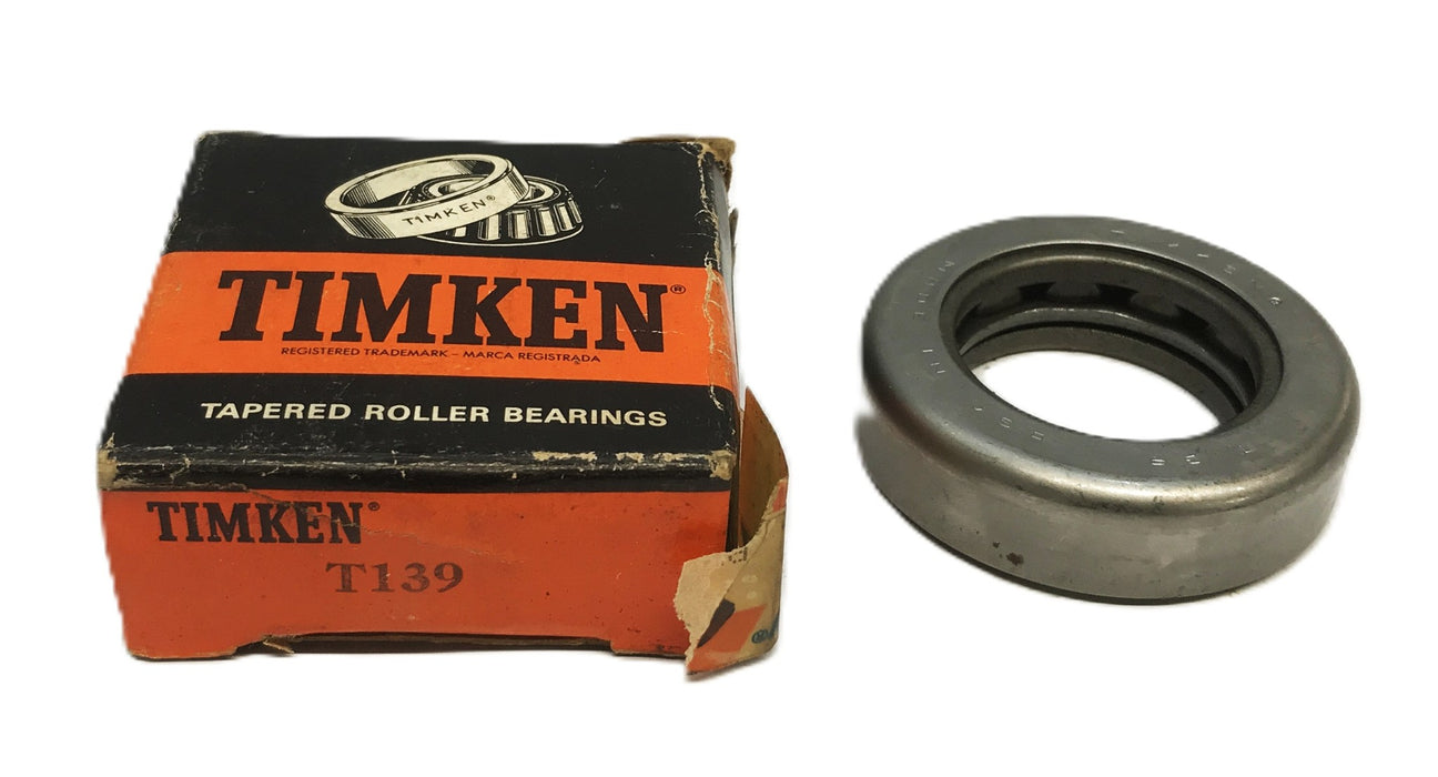 Timken Thrust Bearing T139 NOS