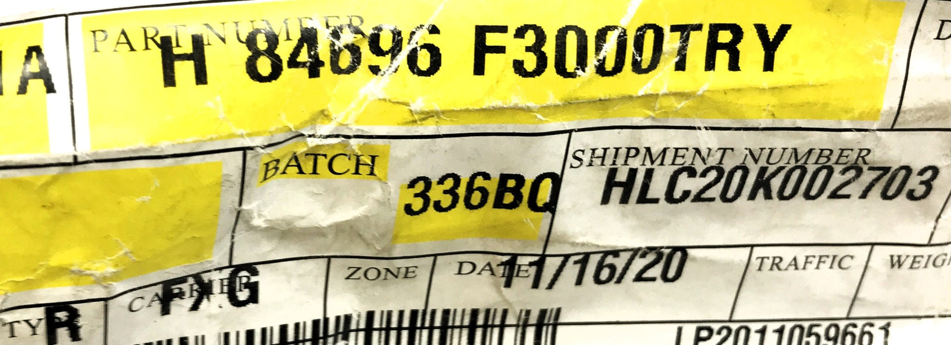 Hyundai Parking Break Level Cover 84696-F3000TRY NOS
