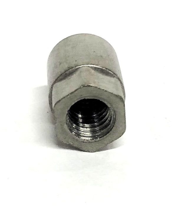 Unbranded 0.74x0.50 Inch Plast Roller Stub Shaft CRP-0812SS [Lot of 18] NOS