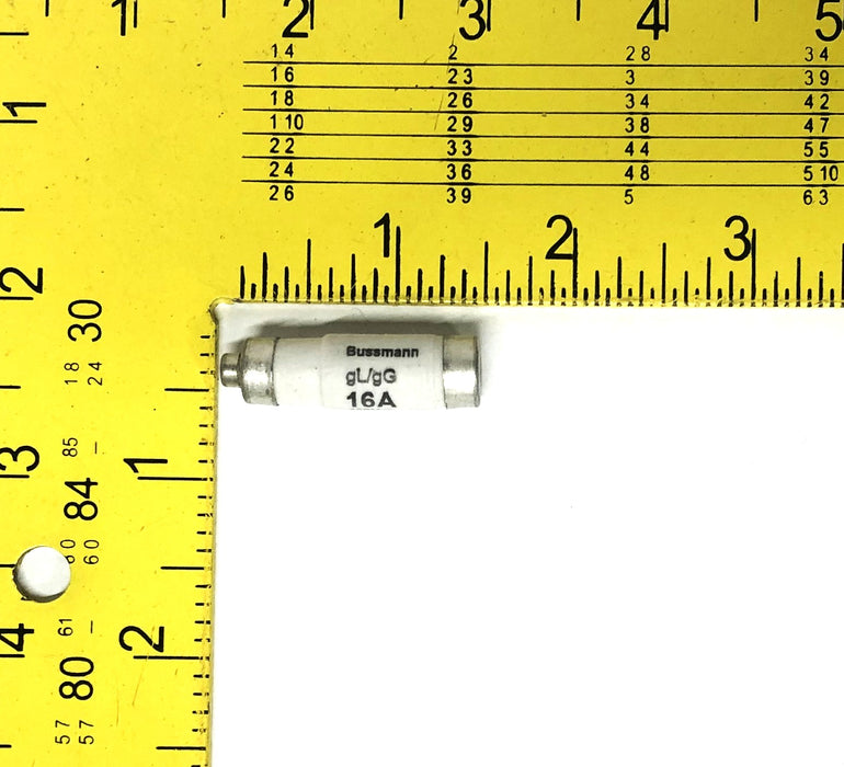 Bussmann D01/16A/gL/gG Fuse 16NZ01 [Lot of 7] NOS