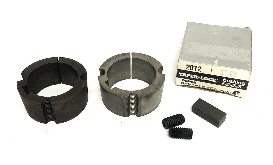 Dodge Split Taper-Lock Bushing 2012X2 [Lot of 2] NOS