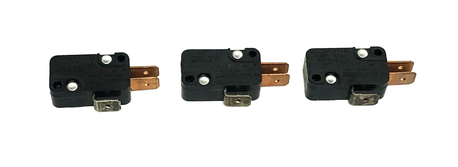 Cherry 15A 1/2HP 125-250VAC Micro Switch E34 [Lot of 3] NOS