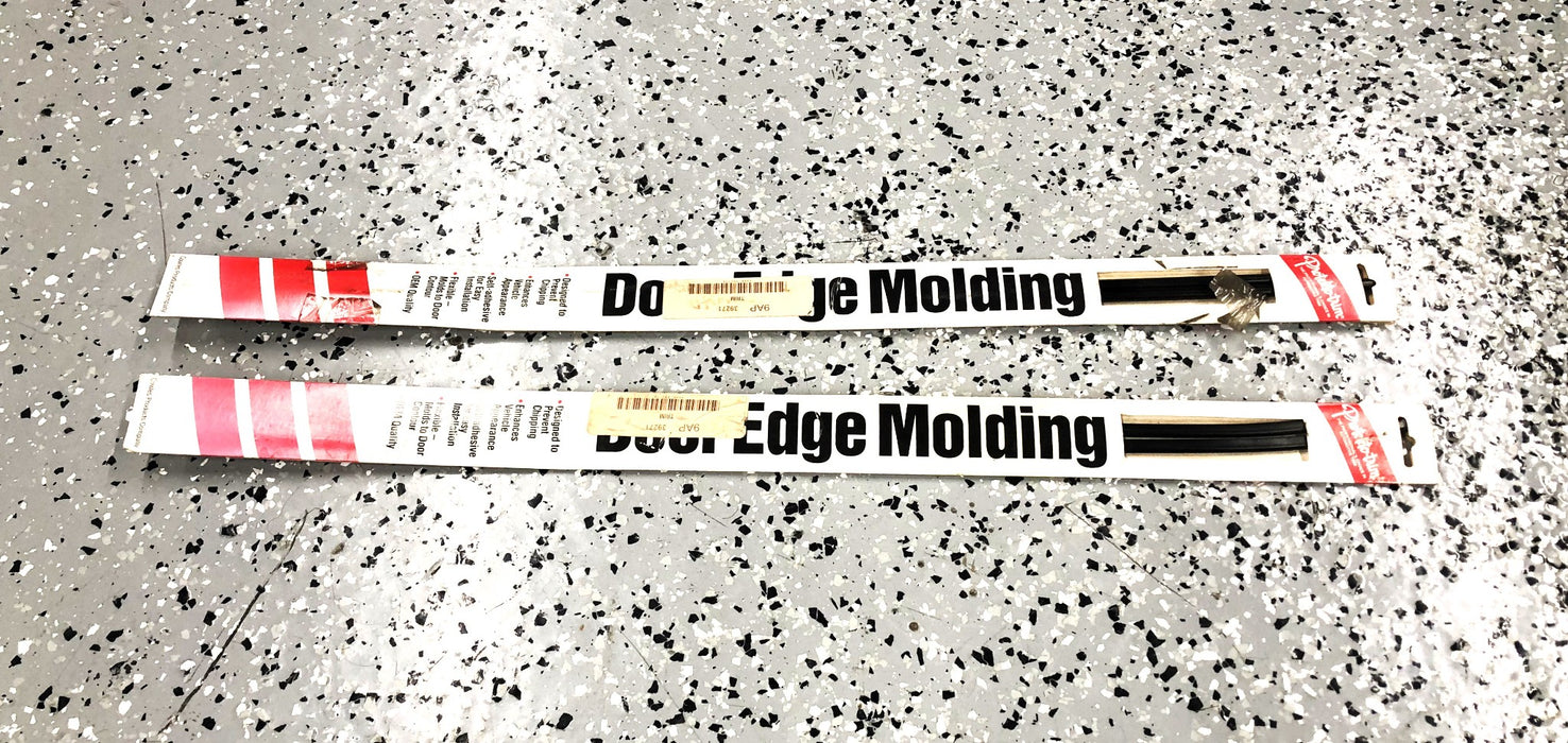 Protekto-Trim Pack of (2) 27" Black Door Edge Molding 39-271 [Lot of 2] NOS
