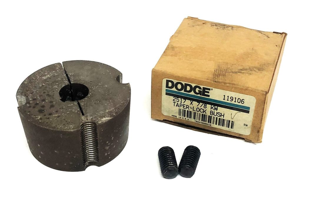 Dodge Split Taper-Lock Bushing 2517X7/8 KW (119106) NOS