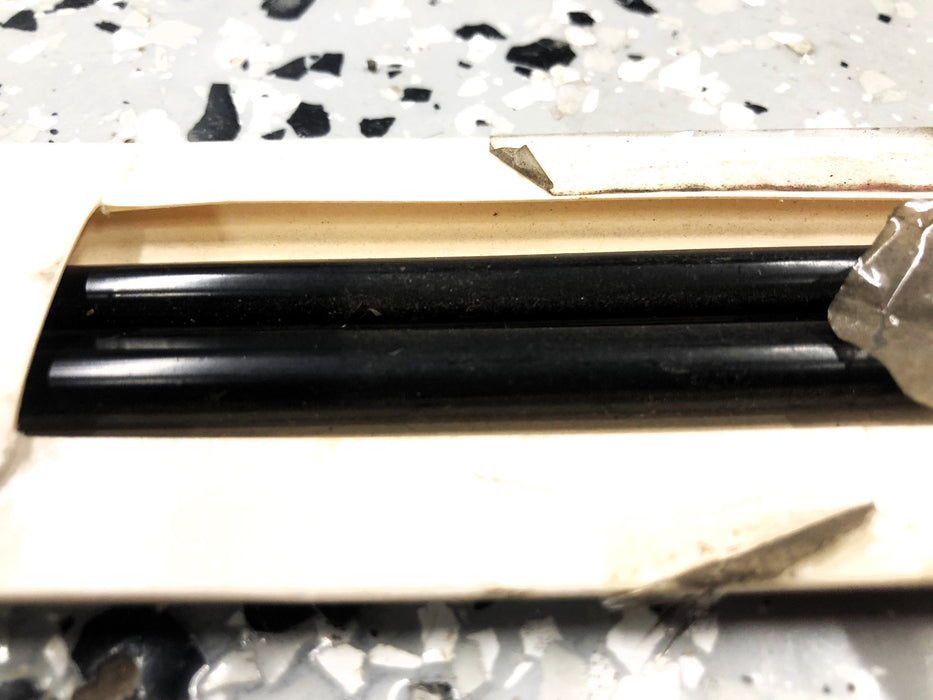 Protekto-Trim Pack of (2) 27" Black Door Edge Molding 39-271 [Lot of 2] NOS