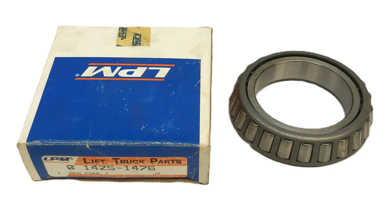 LPM Forklift Tapered Roller Bearing Cone 1425-1476 NOS