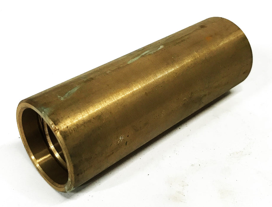 Unbranded 1-3/8 inch x 4 inch Brass Leaf Spring Eye Bushing [Lot of 4] NOS