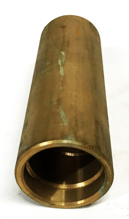 Unbranded 1-3/8 inch x 4 inch Brass Leaf Spring Eye Bushing [Lot of 4] NOS