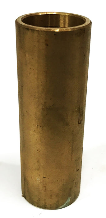 Unbranded 1-3/8 inch x 4 inch Brass Leaf Spring Eye Bushing [Lot of 4] NOS