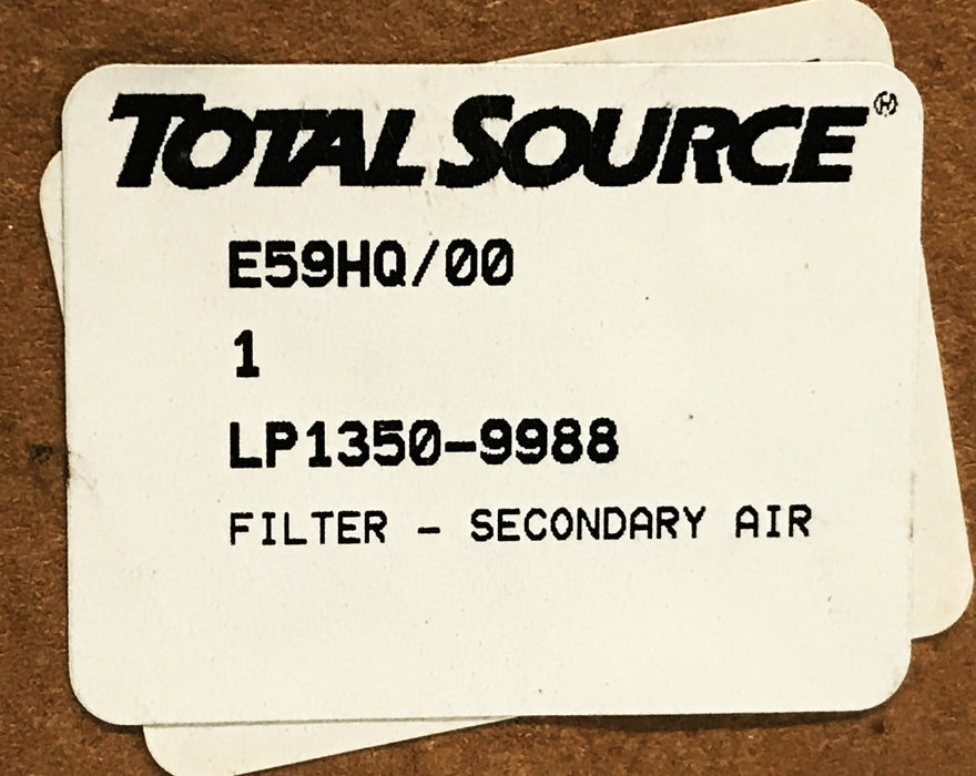 Total Source Forklift Air Secondary Filter LP1350-9988 [Lot of 3] NOS