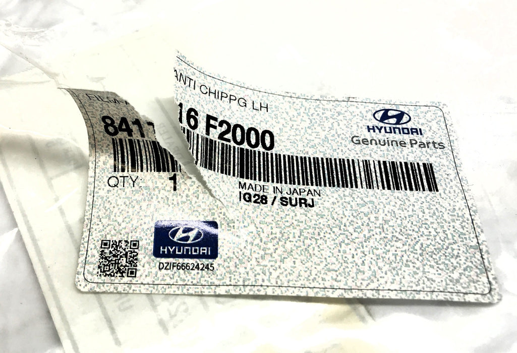 Hyundai LH Anti Chipping Film 84116-F2000 NOS