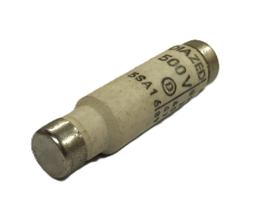 Unbranded 16A 500V Original Diazed Flink Fuse 5SA16 [Lot of 7] NOS