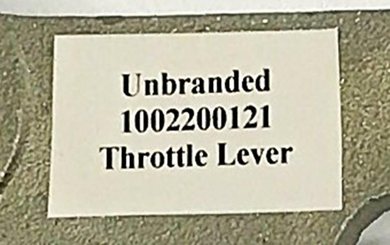Unbranded Open/Close Throttle Lever 1002200121 NOS