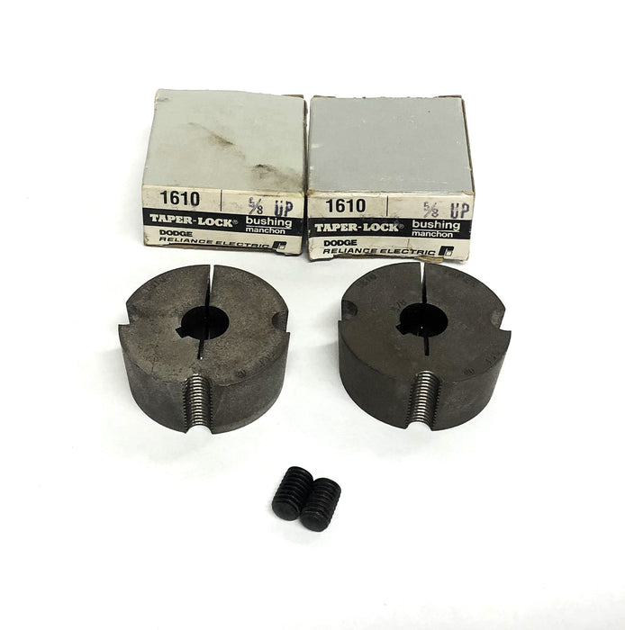 Dodge Taper-Lock Split Bushing 1610X5/8 [Lot of 2] NOS