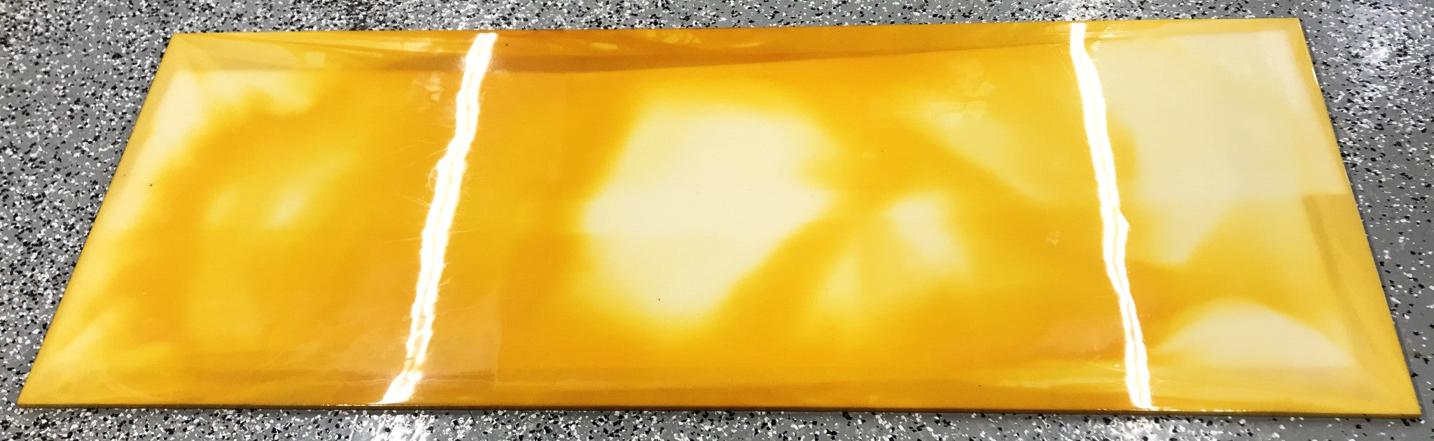 Unbranded 66 x 26 x 4 Inch Yellow Mat NOS