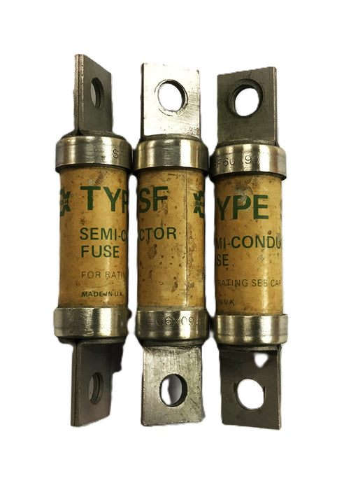 Brush Type SF Semiconductor Fuse 60X90 [Lot of 3] USED