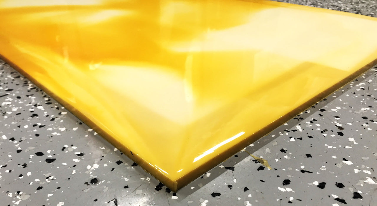 Unbranded 66 x 26 x 4 Inch Yellow Mat NOS