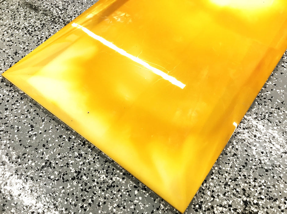 Unbranded 66 x 26 x 4 Inch Yellow Mat NOS