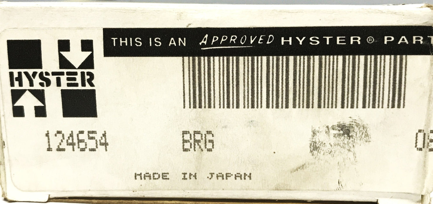 Hyster Single Seal Ball Bearing 124654 NOS