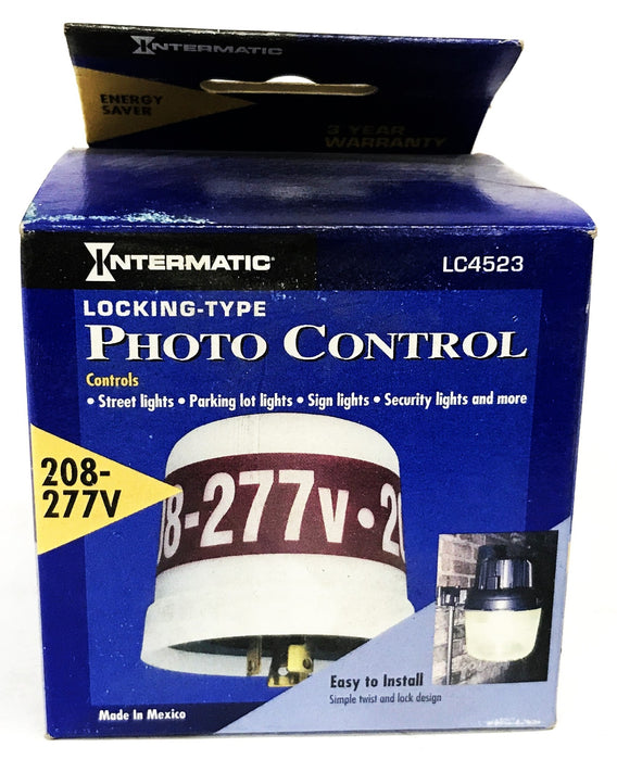 Intermatic Locking Type Photo Control LC4523 [Lot of 4] NOS