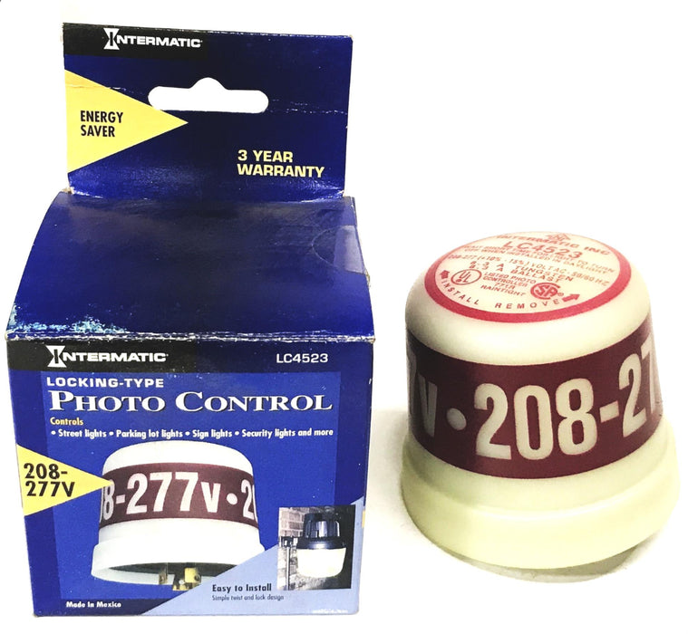 Intermatic Locking Type Photo Control LC4523 [Lot of 5] NOS