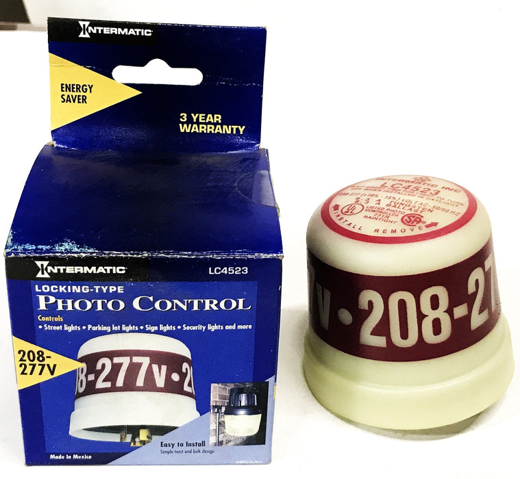 Intermatic Locking Type Photo Control LC4523 [Lot of 4] NOS