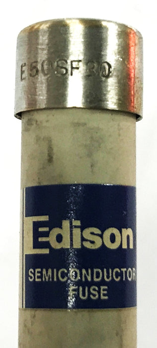 Edison Semiconductor Fuse E50SF30 [Lot of 4] NOS