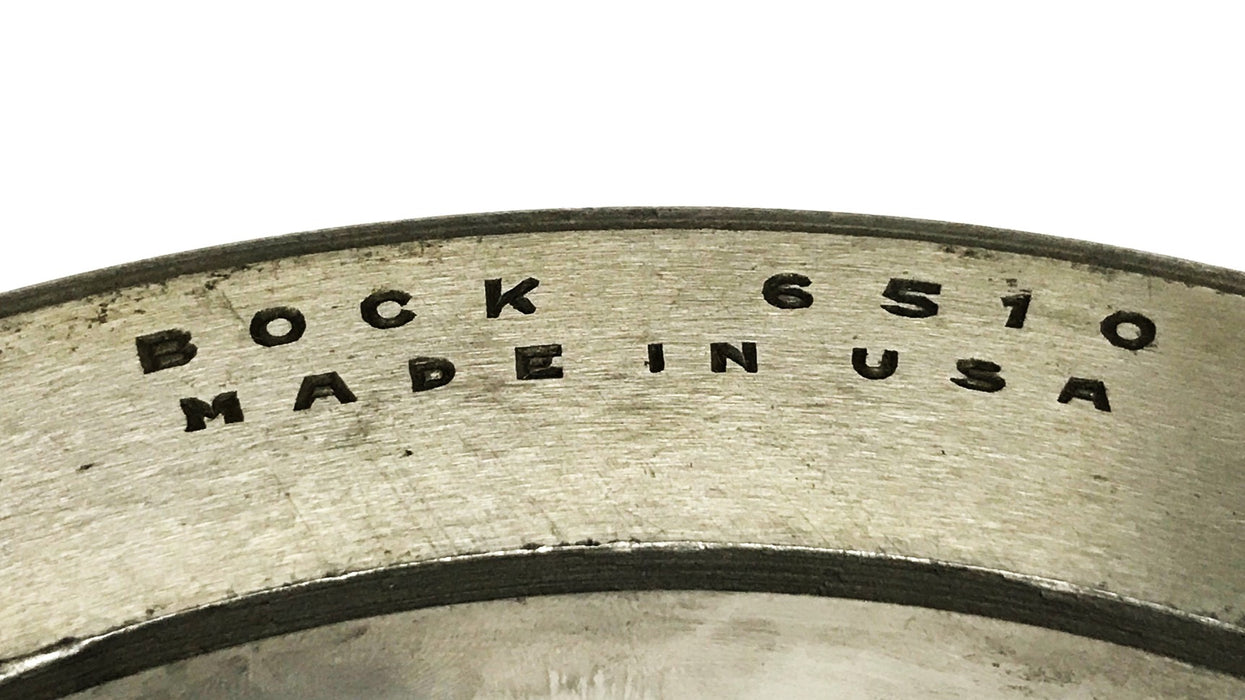 Bock Tapered Roller Bearing Cup 6510 NOS