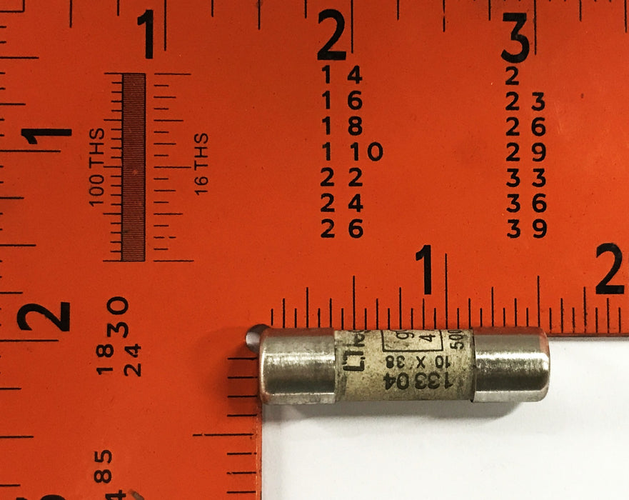 Legrand 4A 500V Cartridge Fuse 13304 [Lot of 6] NOS