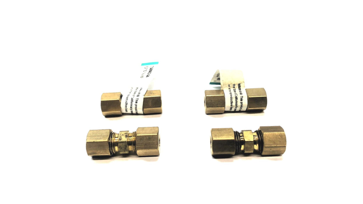 Unbranded Brass FLF 762 Union 750062-04 [Lot of 4] NOS