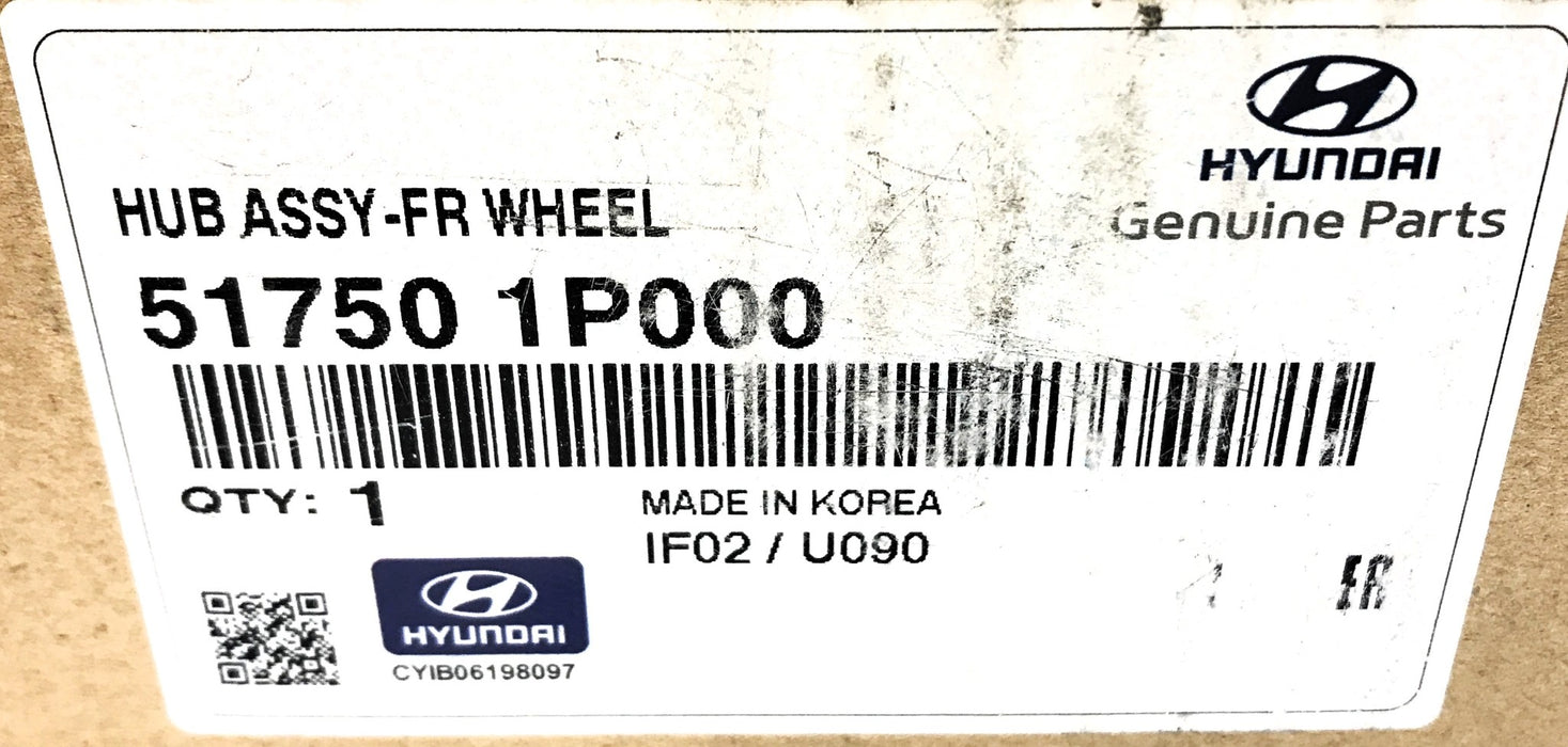 Hyundai Wheel Hub 51750 1P000 (NOS)