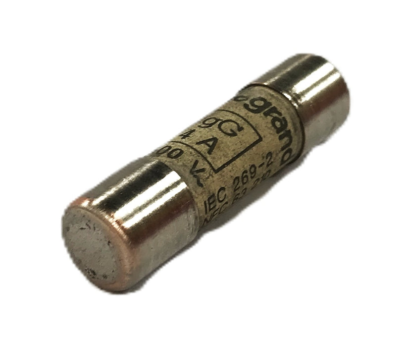 Legrand 4A 500V Cartridge Fuse 13304 [Lot of 6] NOS