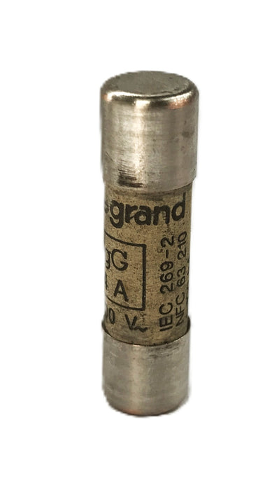 Legrand 4A 500V Cartridge Fuse 13304 [Lot of 6] NOS