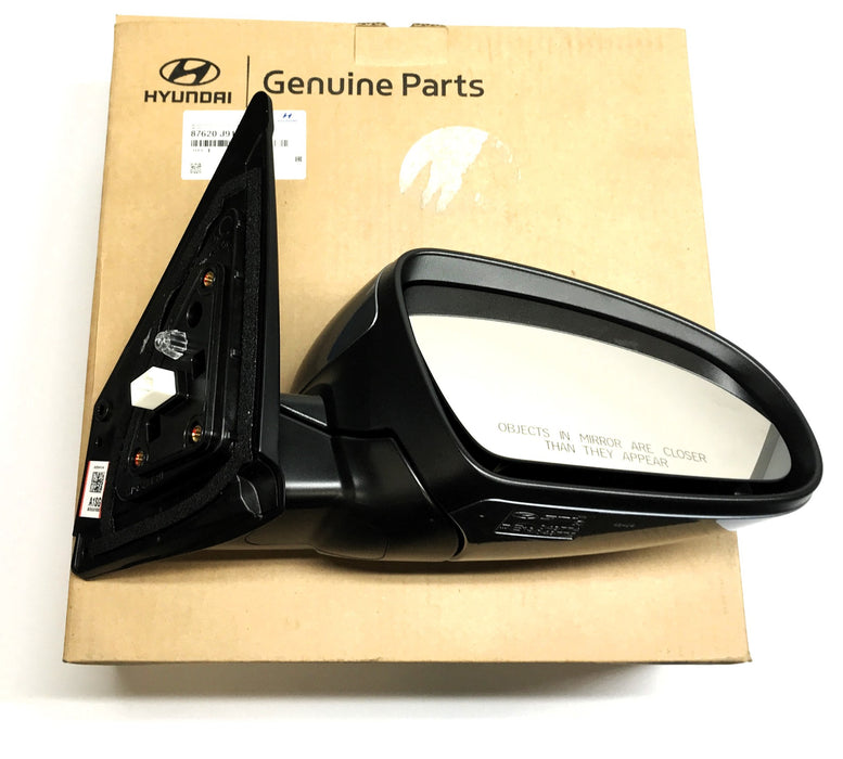 Hyundai Passenger Side Outside Mirror Assembly 87620 J9100SS7 NOS