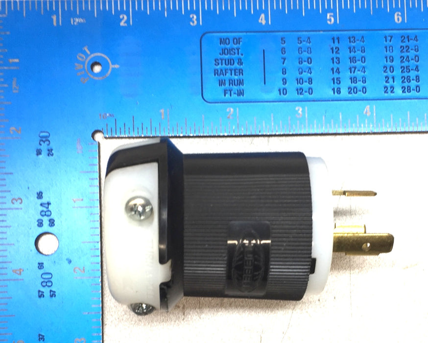 Hubbell Industrial Grade Locking Plug HBL2321 20A/250V [Lot of 3] USED