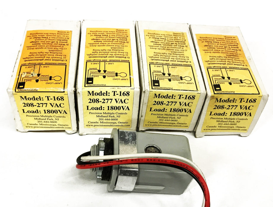 Precision Multiple Controls Rain Tight Photoelectric Control T168 [Lot of 4] NOS