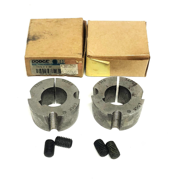 Dodge Split Taper-Lock Bushing 1310X1 KW [Lot of 2] NOS
