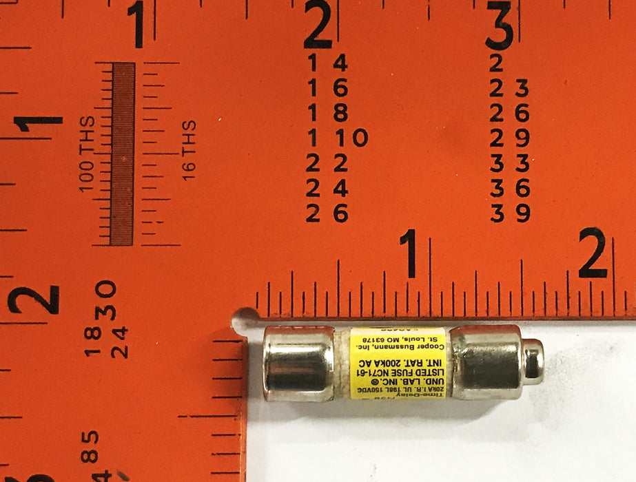 Cooper Bussmann Low Peak Type CC Fuse LP-CC-5-6/10 [Lot of 10] NOS