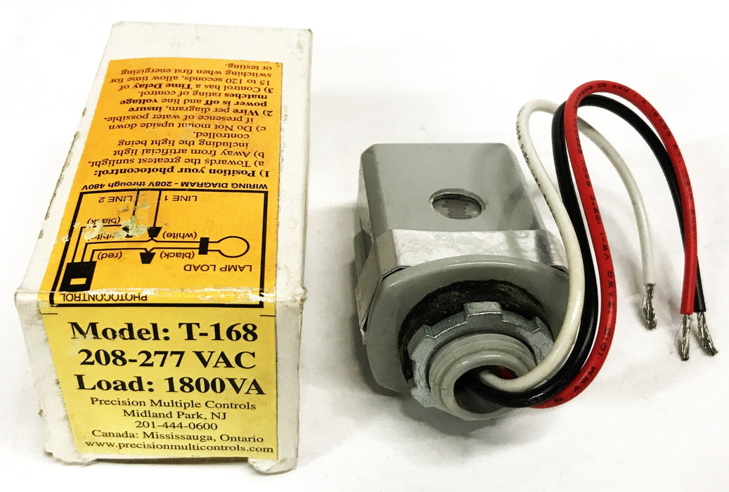 Precision Multiple Controls Rain Tight Photoelectric Control T168 [Lot of 4] NOS
