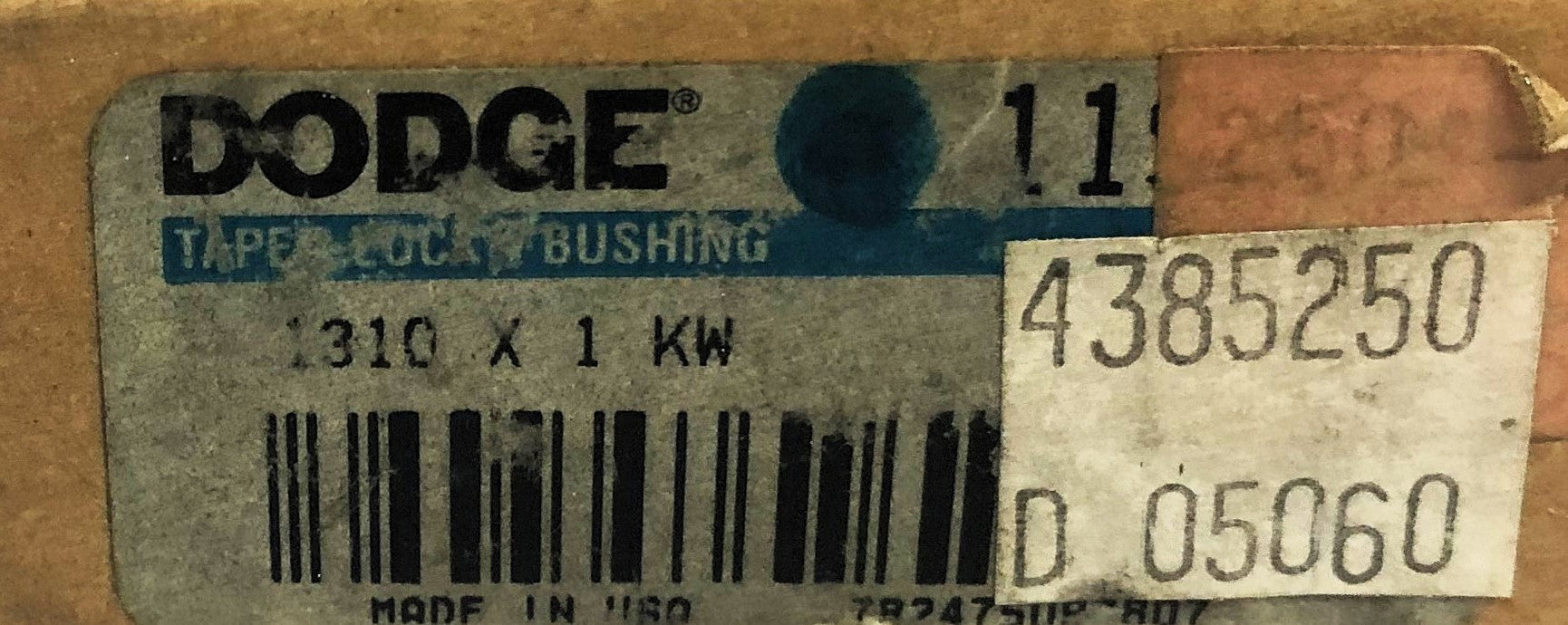 Dodge Split Taper-Lock Bushing 1310X1 KW [Lot of 2] NOS