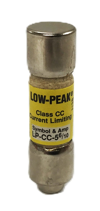 Cooper Bussmann Low Peak Type CC Fuse LP-CC-5-6/10 [Lot of 10] NOS