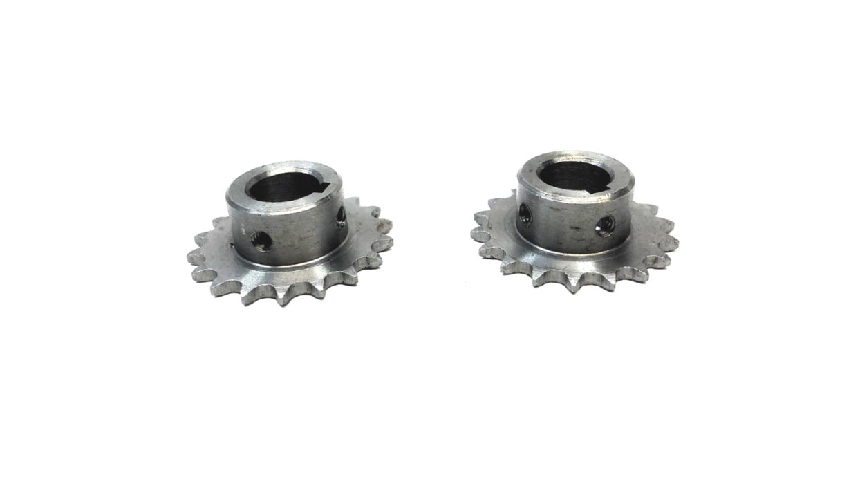 Ametric 18 Teeth 12mm x 37mm Sprocket 6-18 [Lot of 2] NOS