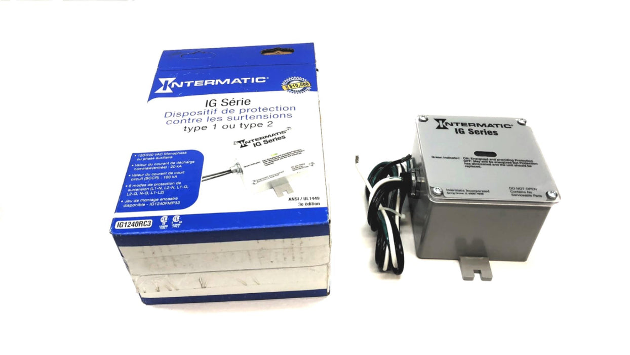 Intermatic Type 1 or Type 2 Surge Protective Device IG1240RC3 NOS