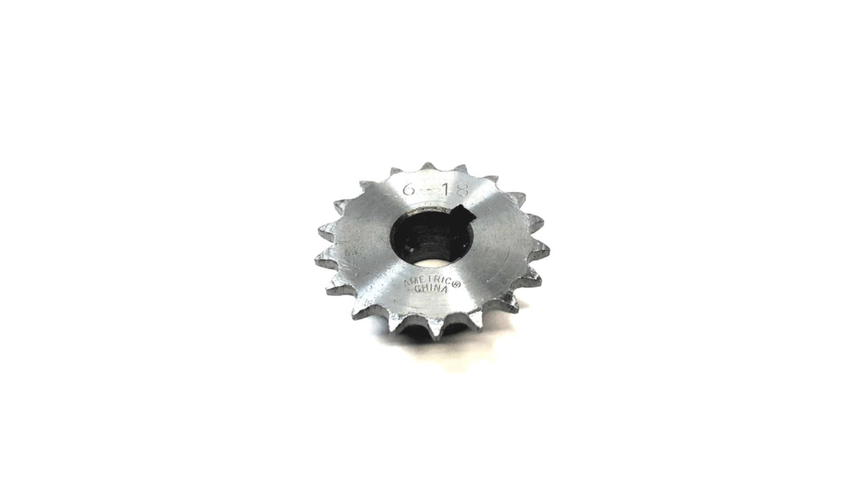 Ametric 18 Teeth 12mm x 37mm Sprocket 6-18 [Lot of 2] NOS