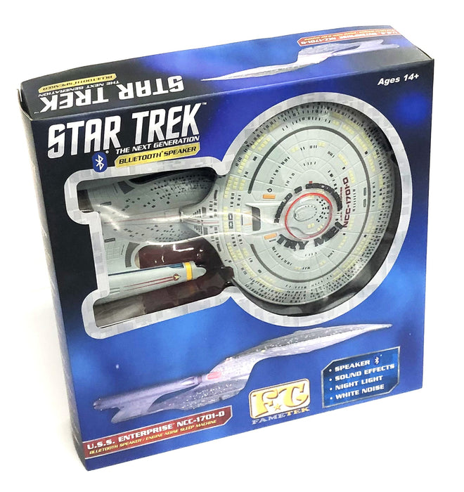 Fametek Star Trek USS Enterprise Bluetooth Speaker/Engine Noise NCC-1701-D NOS
