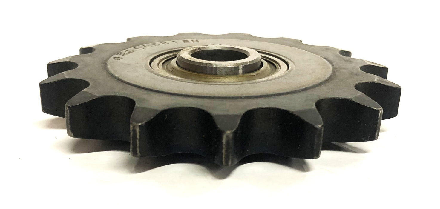 Martin 0.65 Inch Bore Ball Bearing Idler Sprocket 60BB15H NOS